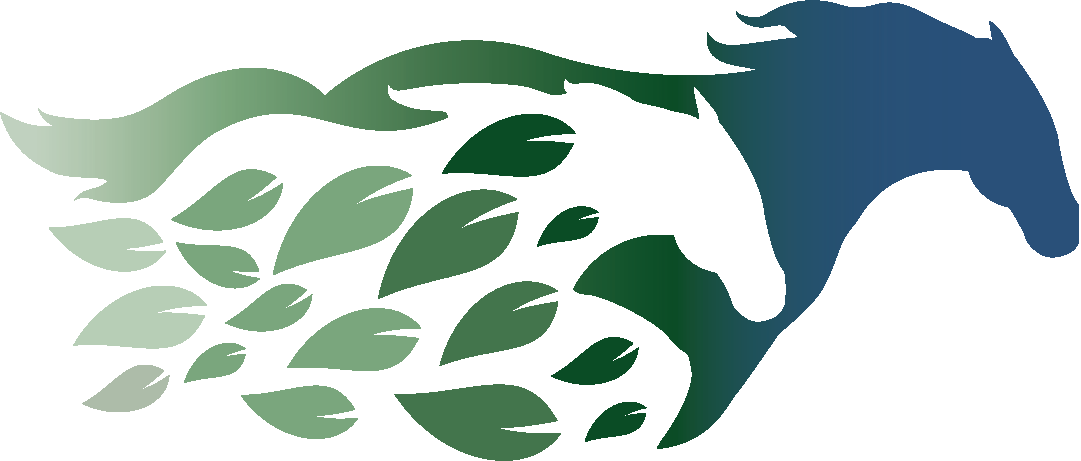 ESG Logo horses leaves