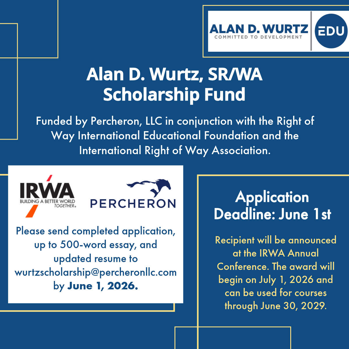 Wurtz scholarship 2025